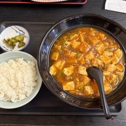 麻婆ラーメン＋ライス