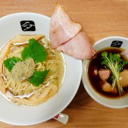 味玉鶏つけそば