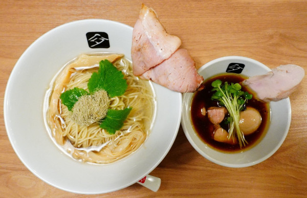 「味玉鶏つけそば」@中華そば 髙野の写真