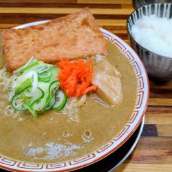 【限定】らーめん蟹カレー南蛮＋ライス
